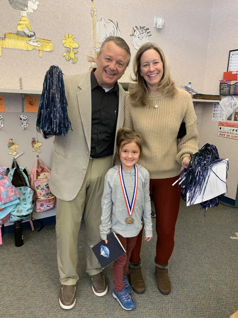 Zaner Bloser National Handwriting Contest Winner Edith Wolford